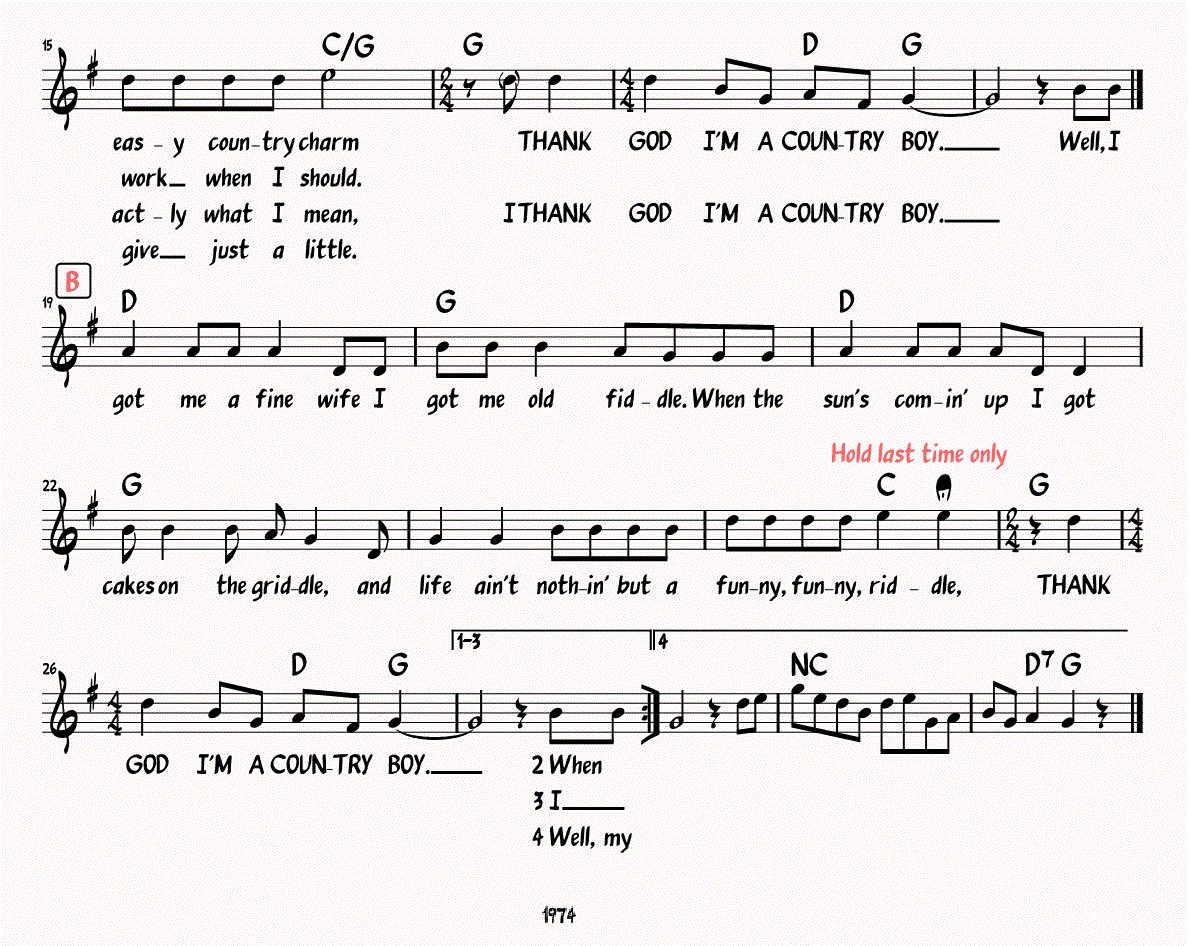 Sheet Music